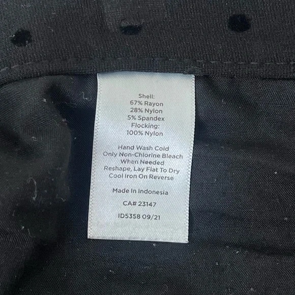 Black Polka Dot Pants - Picture 4 of 4